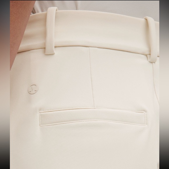 EUC daydrift high rise straight leg trouser light ivory sz Small short lululemon - Picture 15 of 16